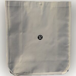 Lululemon White Tote Bag